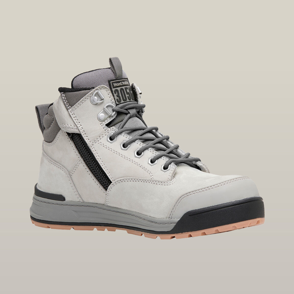 Gray 2025 work boots