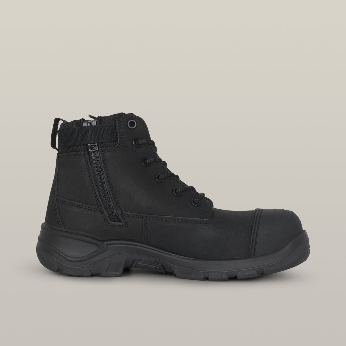 TOUGHMAXX 6Z Steel Toe Safety Boot - Black | Hard Yakka Australia