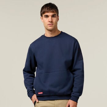 Crew Neck Fleece Jumper