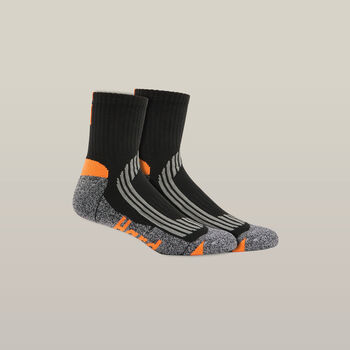 Core Coolmax Padded Quarter Crew Sock - 2 Pack