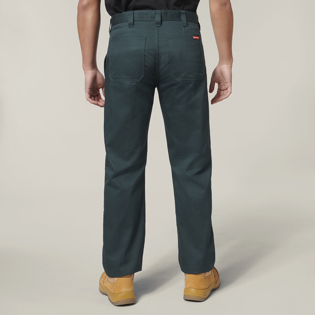 HARD YAKKA FOUNDATIONS DRILL CARGO PANT WITH TAPE - Ausworkwear & Safety