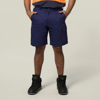 Core Relaxed Fit Cotton Cargo Drill Short