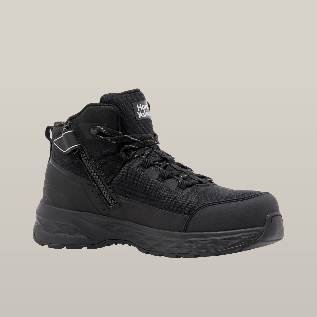 X Range Mid Composite Toe Safety Boot - Black | Hard Yakka Australia